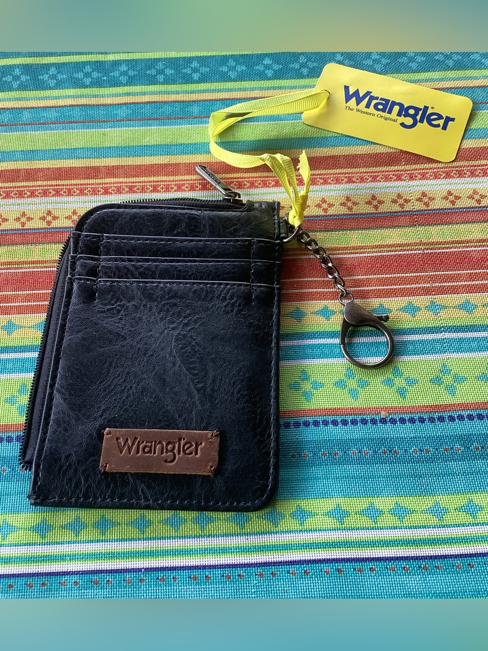 Wrangler Card Wallet in Brown